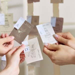 席札にもこだわってオリジナルのデザイン|ララシャンス迎賓館・伊万里迎賓館の写真(55045992)