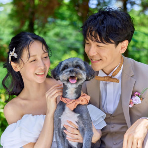 ペット可能な式場で大切な家族とハッピーウエディングを♪|ララシャンス迎賓館・伊万里迎賓館の写真(55043320)