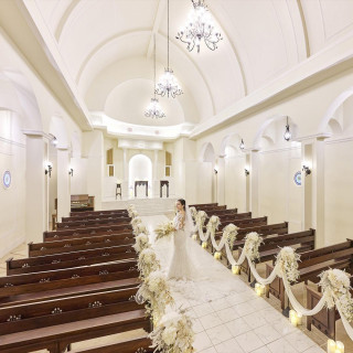 【豪華15大特典×伊万里牛試食】チャペル体験×ドレス試着