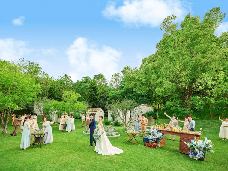 貸し切りで叶える!ガーデンウェディング