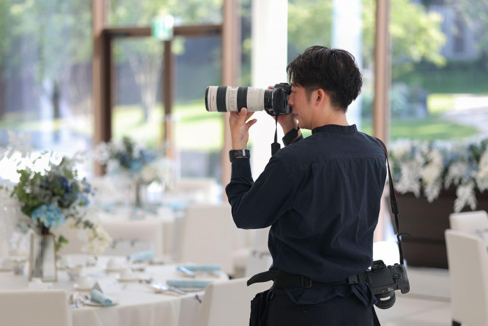 フォトグラファーが、感動のシーンを切り取る