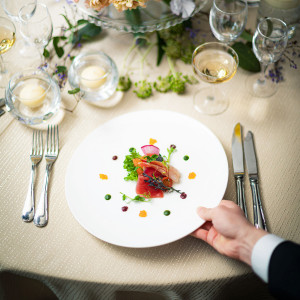 腕によりをかけて、ご希望に合わせたお好みの婚礼メニューを提供いたします|浅草ビューホテルの写真(55063644)