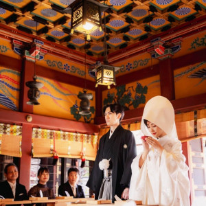 残り1枠！【伝統和婚フェア】神殿と7つの神社×本格和装試着×贅沢試食