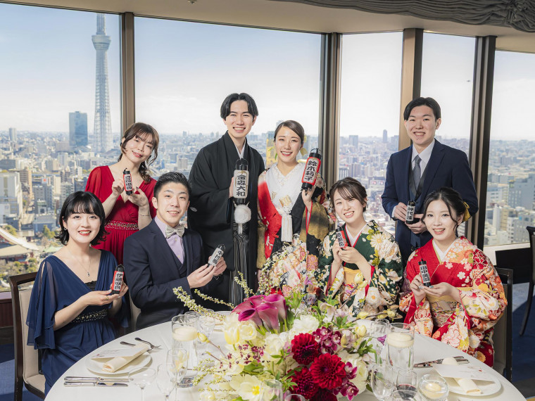 【絆を深める】絶景貸切！親族だけの贅沢浅草ウエディング