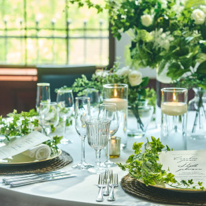 季節やテーマに合わせたコーディネートを。具体的なイメージがわいてなくてもプランナーと相談しながら決められるので安心◎|メーヤー・ライニンガーの写真(55067100)