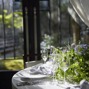 フェアでは実際の披露宴会場のコーディネートも見学できます。ぜひイメージを膨らませて♪|メーヤー・ライニンガーの写真(55067939)