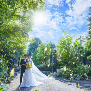 ■当館人気No1！■ 8大特典150万｜緑包まれる挙式体験&絶品試食