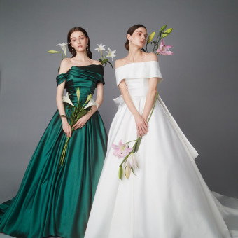 最高級素材と職人技で仕立てられた上質なドレスや、世界を代表するインポートブランドもご紹介。