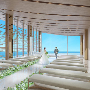 「本物」を追求したオーガニックモダン調の空間|THE SURF SEASIDE TERRACE（ザ・サーフ シーサイドテラス）の写真(55953427)