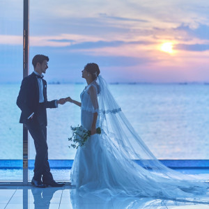 ロマンティックなフォトも残せる|THE SURF SEASIDE TERRACE（ザ・サーフ シーサイドテラス）の写真(55999015)