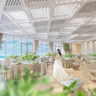 《OPEN記念!》150万優待!海*光溢れる挙式×絶品試食×ドレス体験