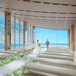残2＼26年夏OPEN‼／期間限定BIG特典付！海×光煌めく挙式*
