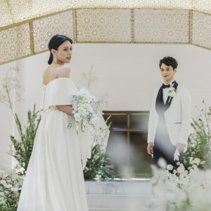 巧みな照明効果で印象的な写真が残せる|インフィニート名古屋/テイクアンドギヴ・ニーズウェディングの写真(56413694)