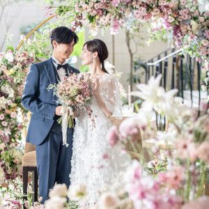 おふたりらしいコーディネートを楽しんで|トリフォーリアNAGOYA/テイクアンドギヴ・ニーズウェディングの写真(56371318)