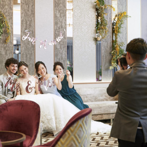 館内のいたるところにフォトジェニックなスペースが|トリフォーリアNAGOYA/テイクアンドギヴ・ニーズウェディングの写真(56379084)