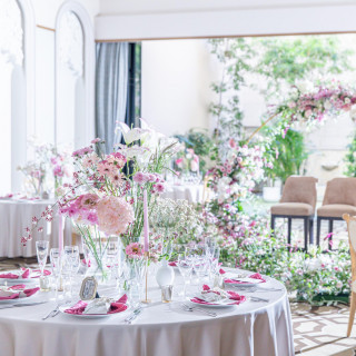 専属フローリストとおふたりらしいコーディネートをご提案