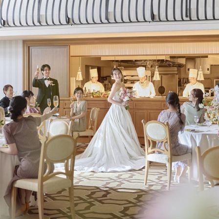 ゲストとの距離を大切にしたいおふたりにぴったり|ニーズ名古屋丸の内 by T&G WEDDING(旧 トリフォーリア NAGOYA)の写真(61936687)