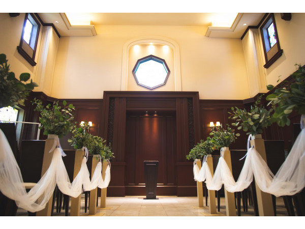 挙式会場（チャペル）