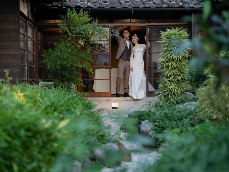 【貸切の結婚式】和の異人館をまるで自宅のように、自由に過ごす