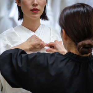 着付けのプロが1日付き添うので着崩れの心配もありません|御料理　万る山（国登録有形文化財）の写真(56612852)