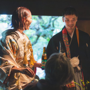 ちょうどいい距離感で自然体に過ごす 少人数ウェディング