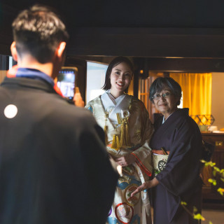 大切な人たちと、ゆっくり写真を残せるのも少人数婚ならでは