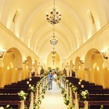 光の演出が映える特別空間