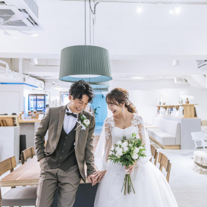 下見した会場の写真