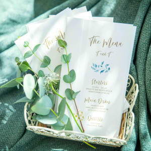 テーマに合わせたペーパーアイテムで会場全体を統一|THE STYLEの写真(57643372)