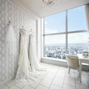 ブライズルームからも岡山を一望できる|THE STYLEの写真(57643426)
