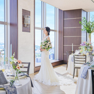 開放感あふれたモダンシンプルな上質ウェディングスペース