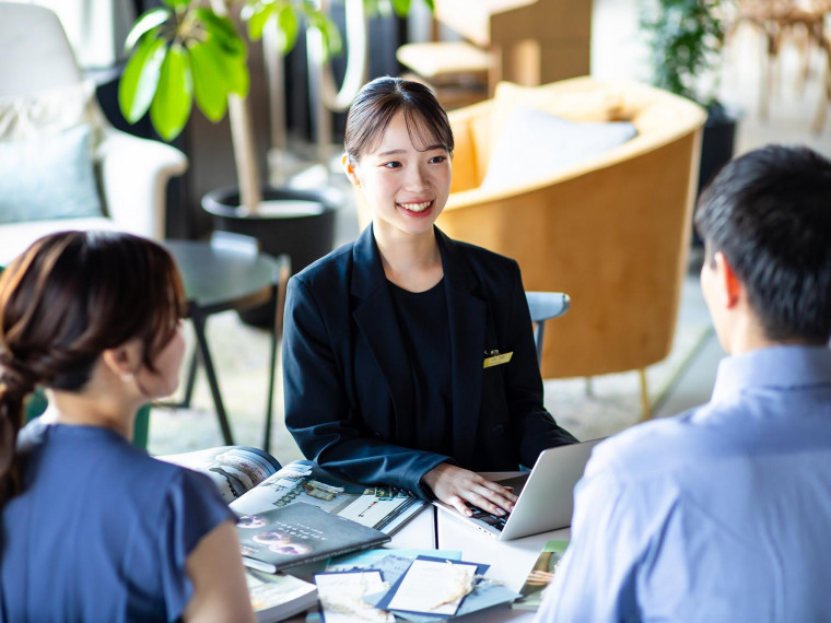 お二人にとって最高の一日を全てのスタッフで作り上げます。