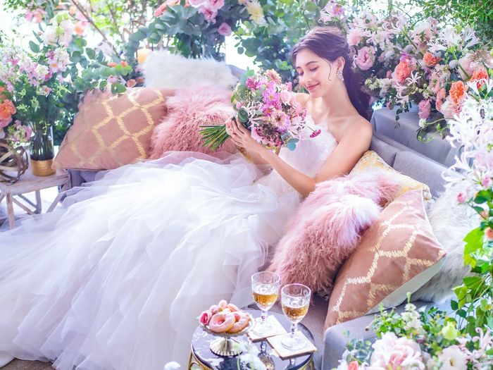 ドレスにこだわりたい花嫁さまからに支持されるLumière à STYLE okayama