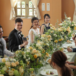 少人数でアットホームなウエディングを