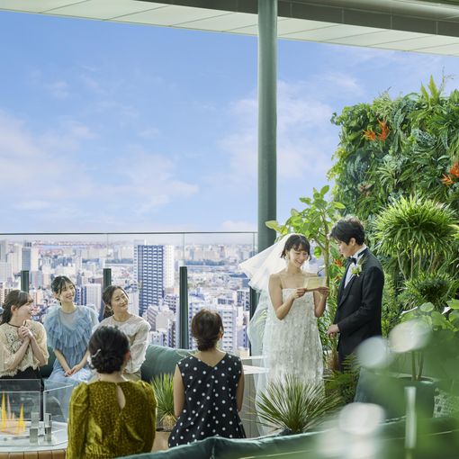 The TRAVELERS HOUSE ROOFTOP BARの結婚式の公式写真（2枚目）