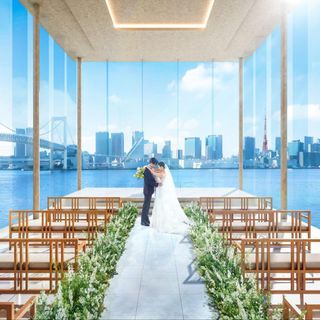【豪華15大特典】3面ガラスチャペル*絶景ALL体験×3万試食