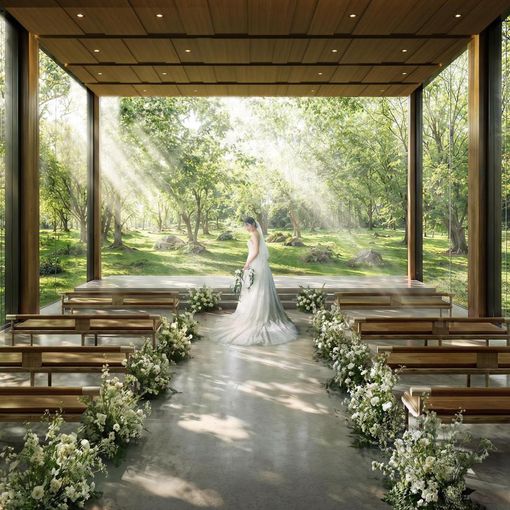 ケイドウ 十二季の庭（KEIDOH JUNIKINONIWA）の結婚式の公式写真