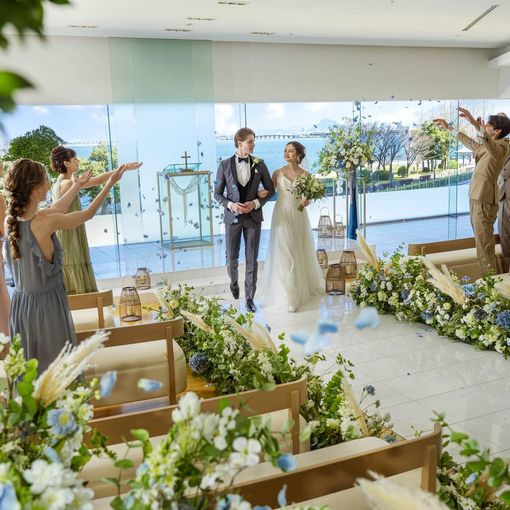 びわ湖大津プリンスホテルの結婚式の公式写真（1枚目）