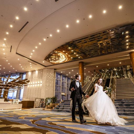 びわ湖大津プリンスホテルの結婚式の公式写真（3枚目）