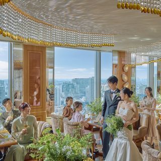 人気No.1《水族館ペアチケ&50万優待》3万円コース試食&ドレス試着