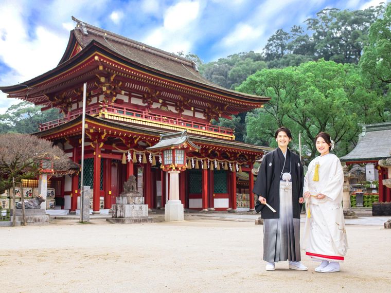 古都「太宰府」で叶える、美しき和の結婚式