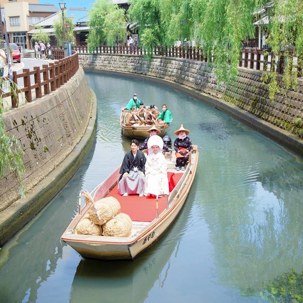 水郷・佐原の街に祝福が響く舟上参進|佐原商家町ホテル NIPPONIA（サワラショウカマチホテルニッポニア）の写真(58560822)