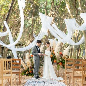【夏婚フェア】海×森ロケーション見学&最短2回打合せOK