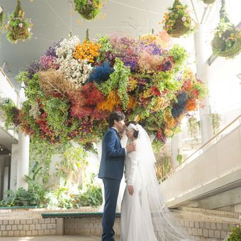 幻想的なミラクルツリーに見守られて