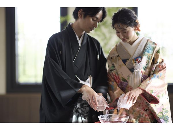 WAKON by THE LANDMARK SQUARE OSAKAの【和装人前式】室内チャペルサンタナの写真(8枚目)