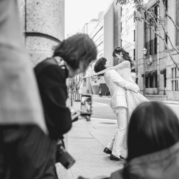ご家族や親しい友人を招いてみんなで撮影もOK◎