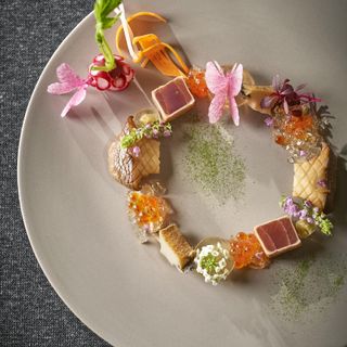 色鮮やかで、お野菜をたくさん使用した身体に優しいフレンチ。