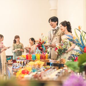 ロヴィナテラスの少人数結婚式の写真