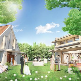 緑豊かなガーデンを貸切、ふたりらしい一日を