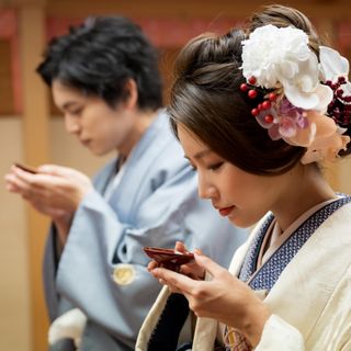 日本伝統の厳かな挙式